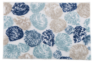 Thumbnail 1: Nautica 20x32 Coastal Shell Bath Rug  