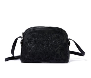 Thumbnail 1: Anneliese Embossed Floral Crossbody Bag 