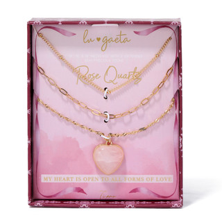 Thumbnail 1: LU GAETA 3 Pc Gold Tone Necklace Set 