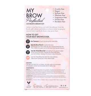 Thumbnail 2: Absolute New York 3 Pc My Brow Perfected Ultimate Brow Kit 