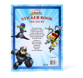 Thumbnail 4: Marvel Spidey & His Amazing Friends Reusable Sticker Book 