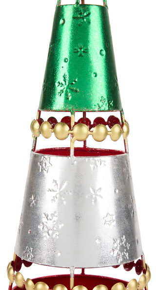 Thumbnail 2: SPECIAL T IMPORTS 24 In Metal Christmas Tree Decor  