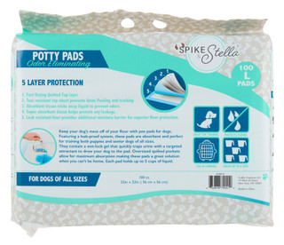 Thumbnail 2: Spike & Stella 100 Pk Large Dog Potty Pads  