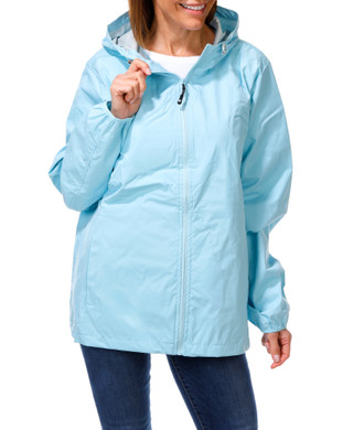 Thumbnail 1: Big Chill Women's Plus Full Zip Rain Jacket 