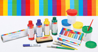 Thumbnail 2: Melissa & Doug 20 Pc Easel Accessory Set 