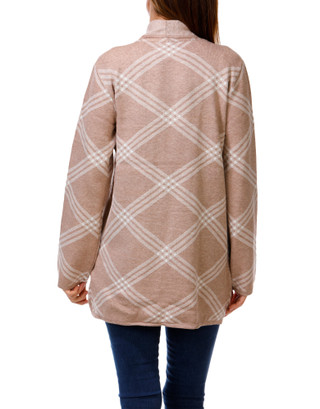 Thumbnail 2: Kathy Ireland Women's Open Front Long Sleeve Cardigan 