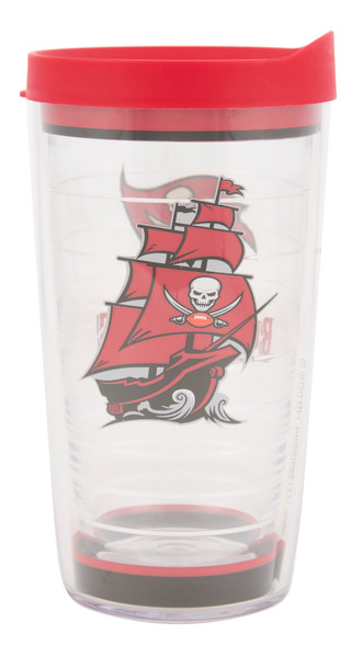 Thumbnail 2: Tervis 16 oz Tampa Bay Bucs Insulated Plastic Tumbler 
