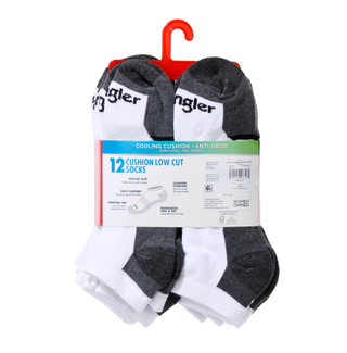 Thumbnail 2: Wrangler Men's 12 Pk Cooling Cushion Low Cut Socks 