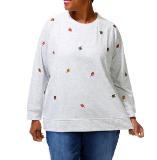 Thumbnail 1: Philosophy Women's Fall Leaf Sweatshirt  