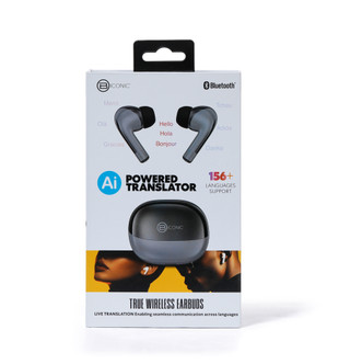 Thumbnail 1: BYTECH XT-61 Real-Time Translation w/ Wireless Earbuds & Case 