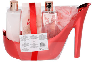 Thumbnail 3: FREIDA + JOE 9 Pc Rose Bath Gift Set 