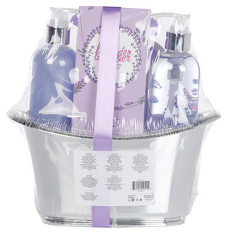 Thumbnail 2: FREIDA + JOE 6 Pc Lavender Bath Gift Set 