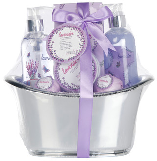 Thumbnail 1: FREIDA + JOE 6 Pc Lavender Bath Gift Set 