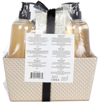 Thumbnail 3: FREIDA + JOE 7 Pc Warm Vanilla Bath Gift Set 
