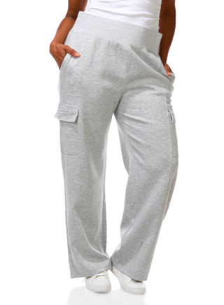 Thumbnail 1: VOGO Women's Plus Active Scuba Cargo Pants  
