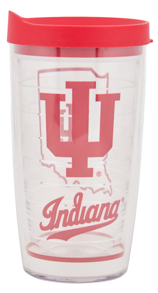 Thumbnail 1: Indiana University 16 oz Indiana Hoosiers Plastic Tumbler 