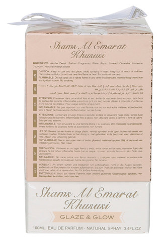 Thumbnail 2: ARD AL ZAAFARAN 3.4 oz Glaze & Glow Shams Al Emarat Khususi Eau de Parfum 