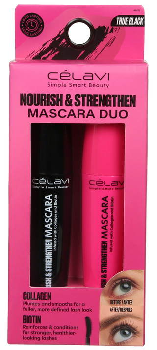 Thumbnail 1: CELAVI 2 Pc Nourish & Strengthen Mascara Duo 