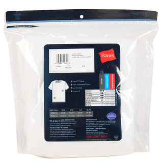 Thumbnail 2: Hanes Men's 4 Pk Tagless T-Shirts 