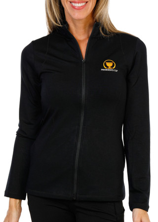 Thumbnail 1: PGA TOUR Women's Active Full Zip Jacket  