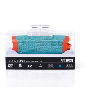 Thumbnail 2: Altec Lansing 6W Waterproof Arena Live Wireless Speaker with Carry Case 