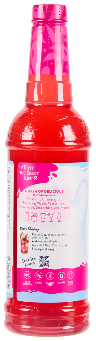 Thumbnail 2: Jordan's Skinny Mixes 25.4 oz Cherry Syrup 