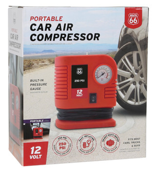 Thumbnail 1: Route 66 Portable Car Air Compressor  