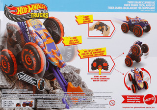 Thumbnail 2: Mattel Remote Control Hot Wheels Tiger Shark Climber Truck 