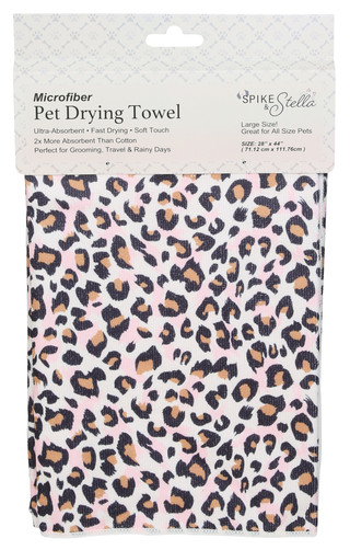 Thumbnail 1: Spike & Stella 28x44 Ultra Absorbent Microfiber Pet Drying Towel 