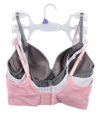 Thumbnail 2: ROXY Juniors 3 Pk Ribbed Wirefree Push Up Bras 