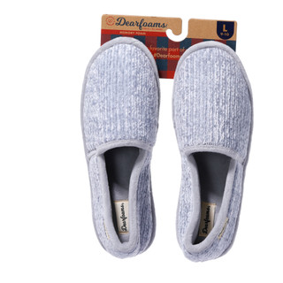Thumbnail 1: Dearforms Women's Ribbed Comfort Memory Foam Slippers 