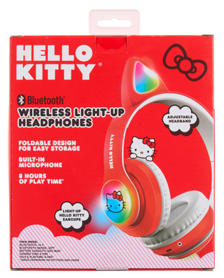Thumbnail 2: Hello Kitty Hello Kitty Wireless Light-Up Headphones  