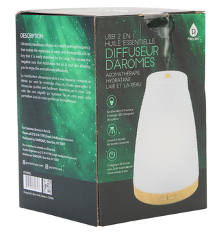 Thumbnail 3: Pursonic 2-in-1 USB Essential Oil Aroma Diffuser 