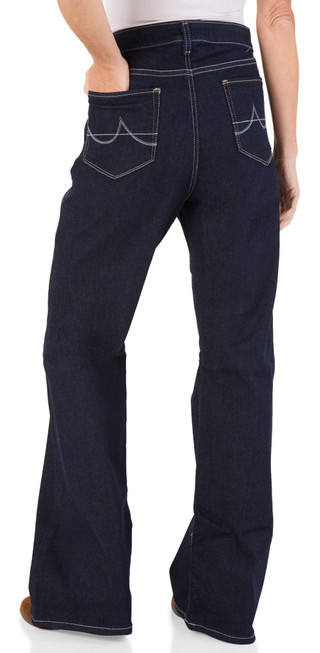 Thumbnail 4: ARIAT Women's Katie 5 Pocket Ultra Stretch Flare Jeans 