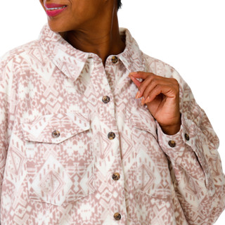 Thumbnail 3: Enlighten Women's Long Sleeve Sherpa Shacket 