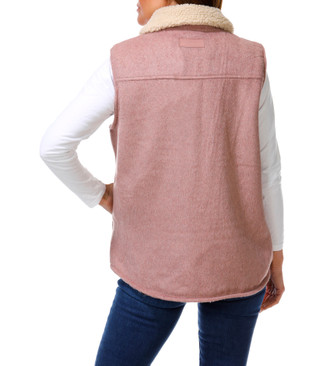 Thumbnail 2: Sanctuary Women's Cozy Zip Up 2 Pocket Sherpa Lined Vest 