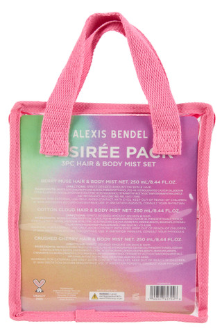 Thumbnail 2: Alexis Bendel Women's 3 Pk Hair & Body Mist Set & Bag 