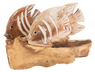 Thumbnail 1: Chesapeake Bay 11x8 Rustic Coastal Fish Wood Decor  
