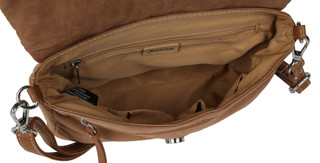 Thumbnail 2: MULTISAC 2 Tone Suede Alice Crossbody 