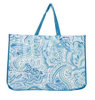 Thumbnail 1: Magical Season Blue Floral Print Reusable Bag 