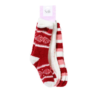 Thumbnail 1: Softt Scents  Women's 3 Pk Cozy Socks  