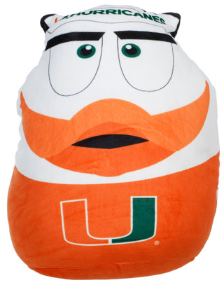Thumbnail 1: NFL 13x16 Miami Dolphins Plushie Mascot Pillow 