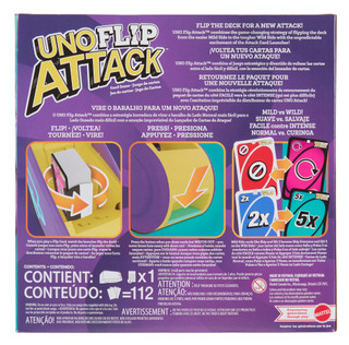 Thumbnail 2: Mattel Uno Flip Attack Card Game 