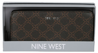 Thumbnail 1: NINE WEST Norah Monogram Zip Wallet  