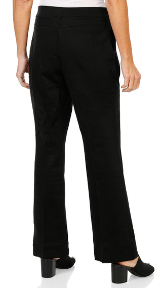 Thumbnail 2: Three Dots Women's Pull On Pintuck Flare Pants  