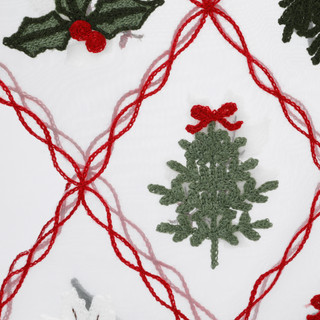 Thumbnail 2: Nicole Miller 14x70 Christmas Decorative Table Runner 