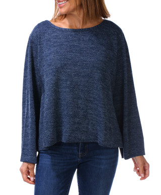 Thumbnail 1: MAX STUDIO Women's Long Sleeve Knit Top 