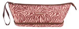 Thumbnail 1: Dwell Studios 13x7 Zebra Print Hair Styling Tool Storage Bag 