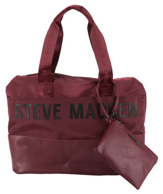 Thumbnail 1: Steve Madden Large Gym/Travel Overnighter Bag with Zippered Pouch 