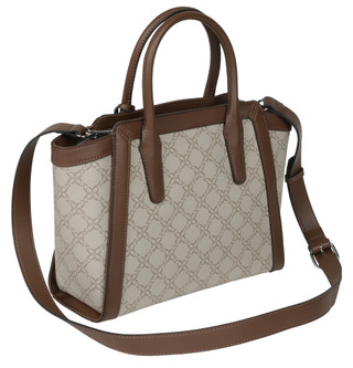 Thumbnail 2: NINE WEST Lattice Logo Zippered Cross Body with Key Chain 